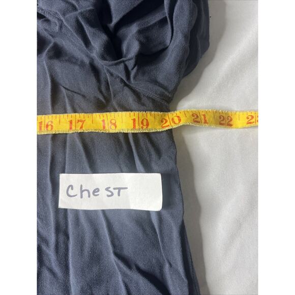 APRIL SKY‎ Women's Large Boho Embroidered Floral Tunic Top Cold Shoulder Peasant - Picture 6 of 9